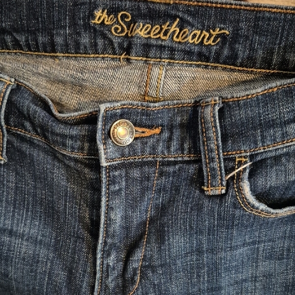 Old Navy Blue Boot Cut Jeans Medium-Dark Wash - Picture 2 of 12